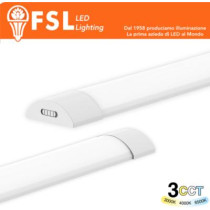 Plafoniera Lineare LED 40W 150cm - 3 in 1 CCT (3000-4000-6500K)