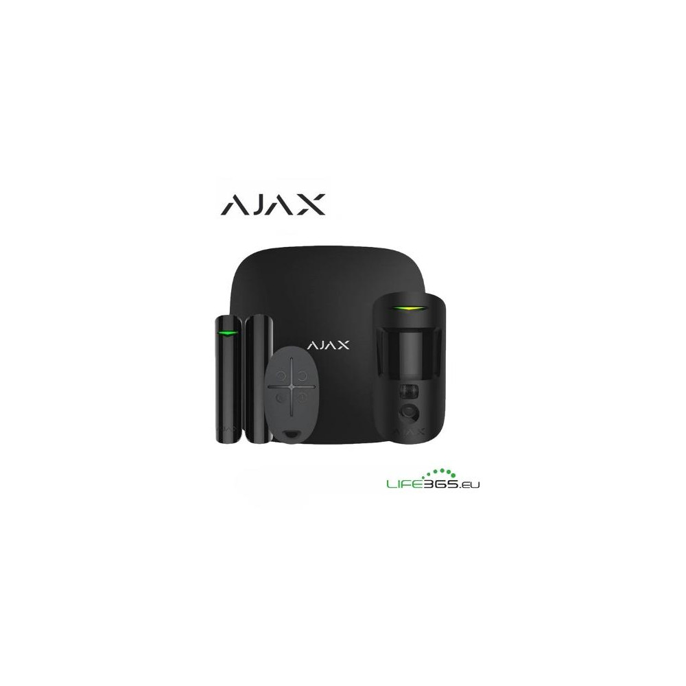 Ajax Kit di base con videocamera (StarterKit Cam) nero