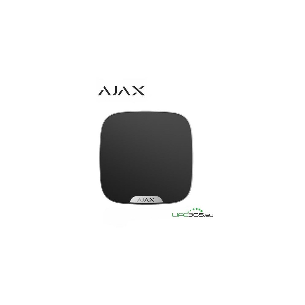 Ajax Sirena da esterno doppio pannello (StreetSiren DoubleDeck) nero