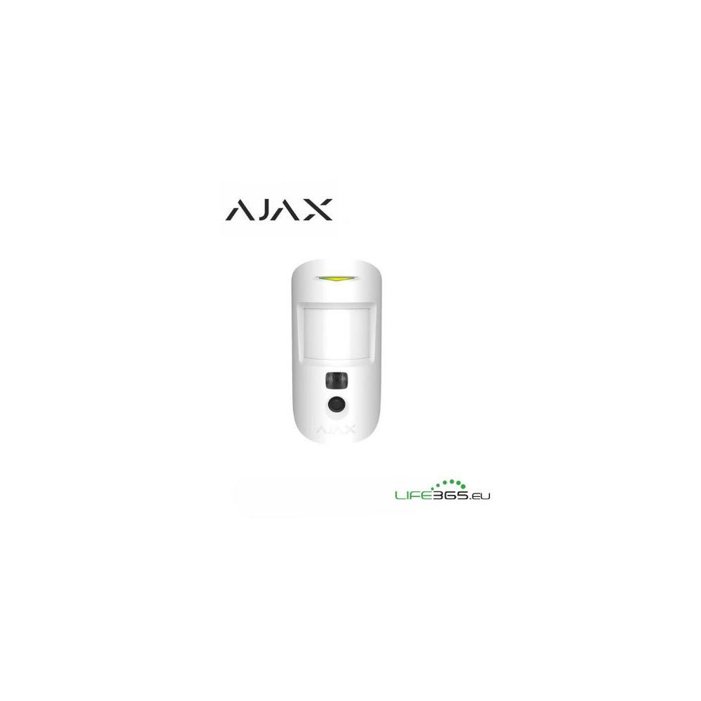 Ajax Sensore di movimento con fotocamera (MotionCam) bianco - PET Immune