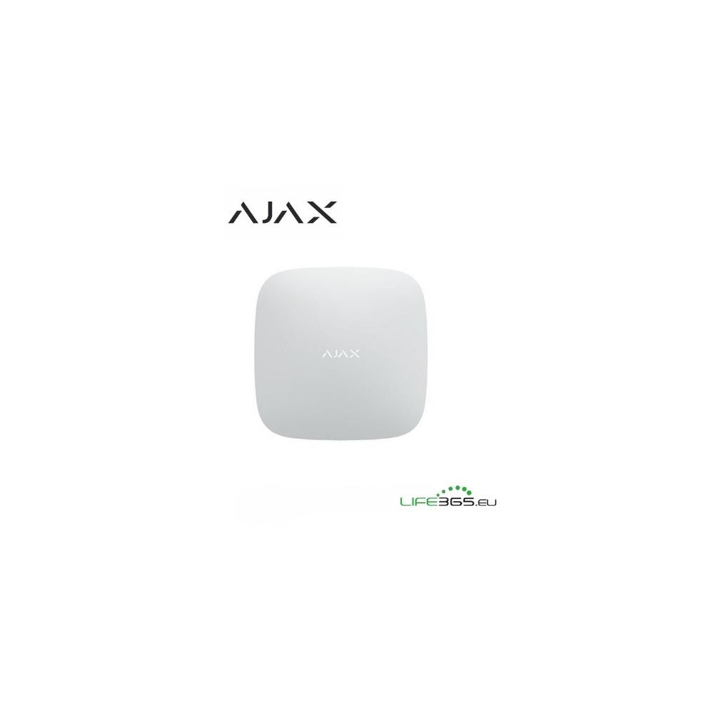 Ajax Hub 2 Plus Wi-Fi/ethernet/4G bianco