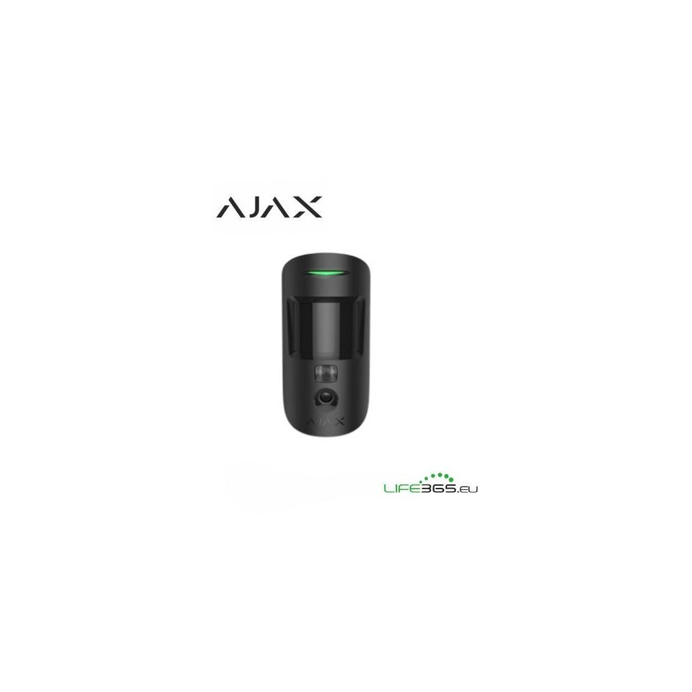 Ajax MotionCam con foto su richiesta (PhOD Jeweller) nero