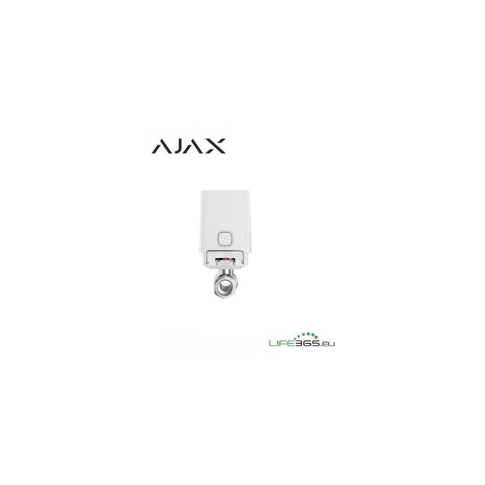 Ajax Valvola Smart wireless per interruzione Acqua [filettatura 1] bianca