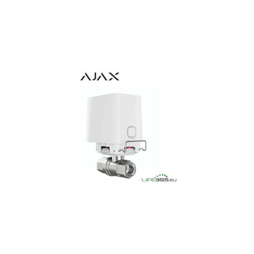 Ajax Valvola Smart wireless per interruzione Acqua [filettatura 3/4] bianca