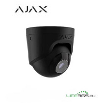 Ajax Telecamera Dome IP PoE (TurretCam) (5 Mp/2.8 mm) nero