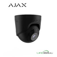 Ajax Telecamera Dome IP PoE (TurretCam) (5 Mp/2.8 mm) nero
