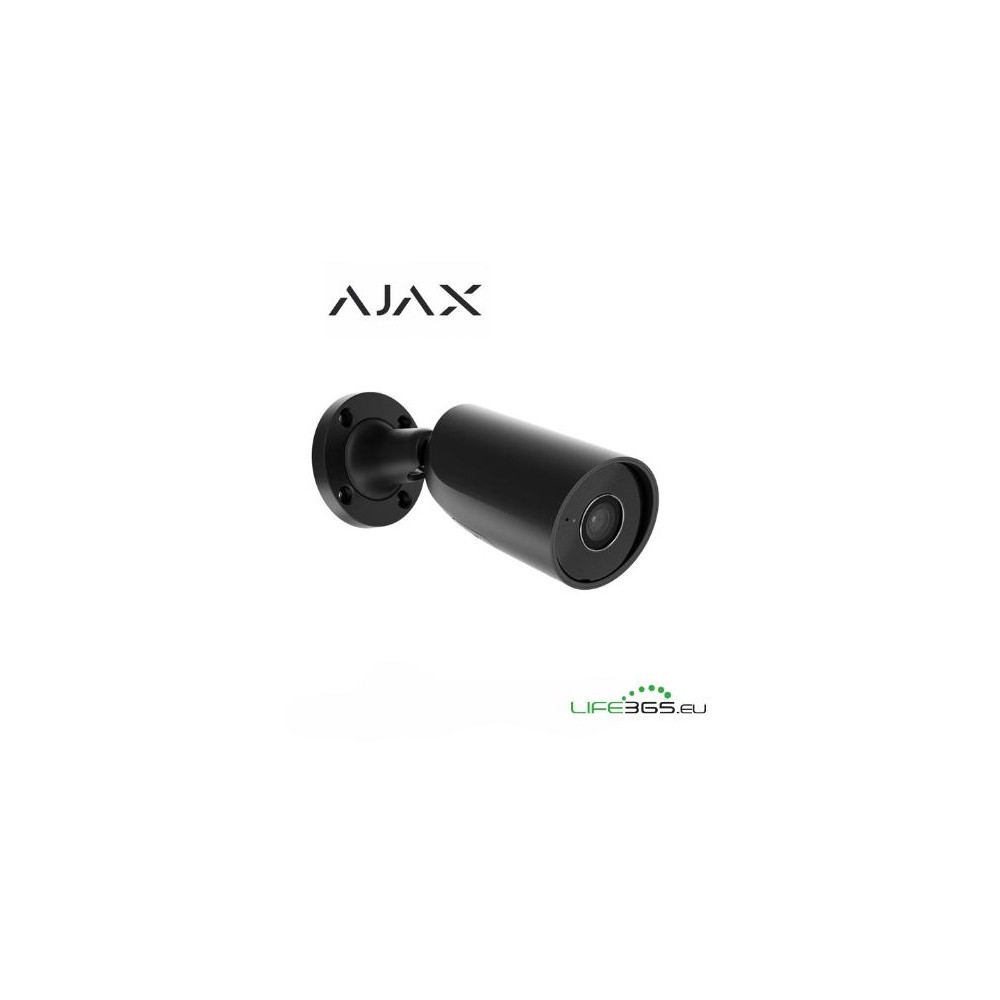 Ajax Telecamera Bullet IP PoE (BulletCam) (5 Mp/2.8 mm) nero