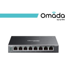Omada Switch Gigabit Easy Managed a 8 porte con 8 porte PoE+ - ES208GP