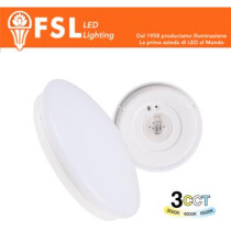 Plafoniera LED 24W Ø364*94mm - 3 in 1 CCT (3000-4000-6500K)