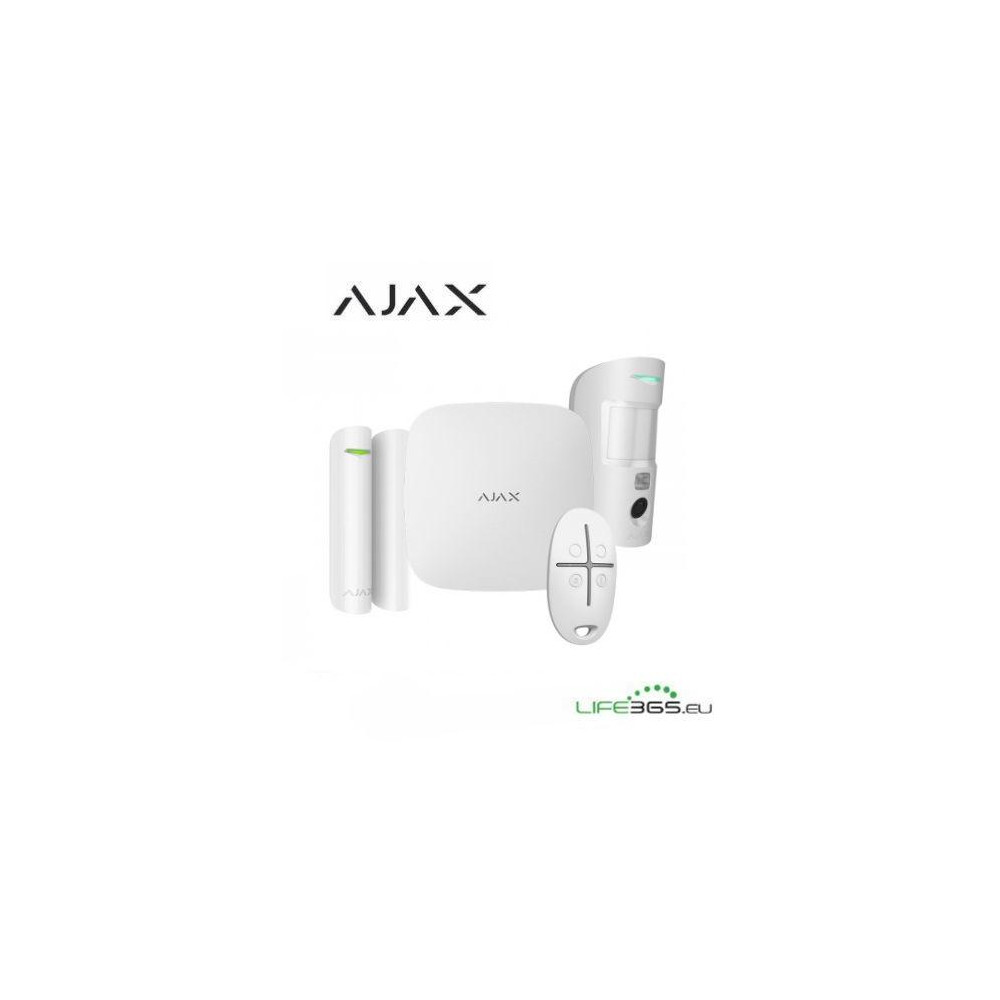 Ajax StarterKit Cam HDR white Wi-Fi / 2G / Ethernet