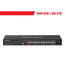 Mercusys Switch Rack da 28 porte Gigabit con 24 porte PoE+ - MS128GP