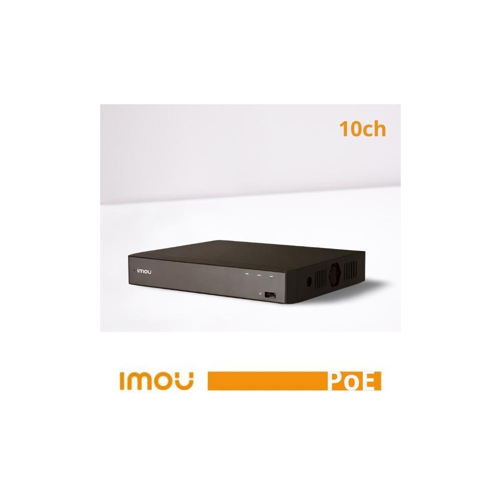 NVR IMOU 10 Canali H.265 N110 fino a 4K con Audio Bidirezionale Integrato