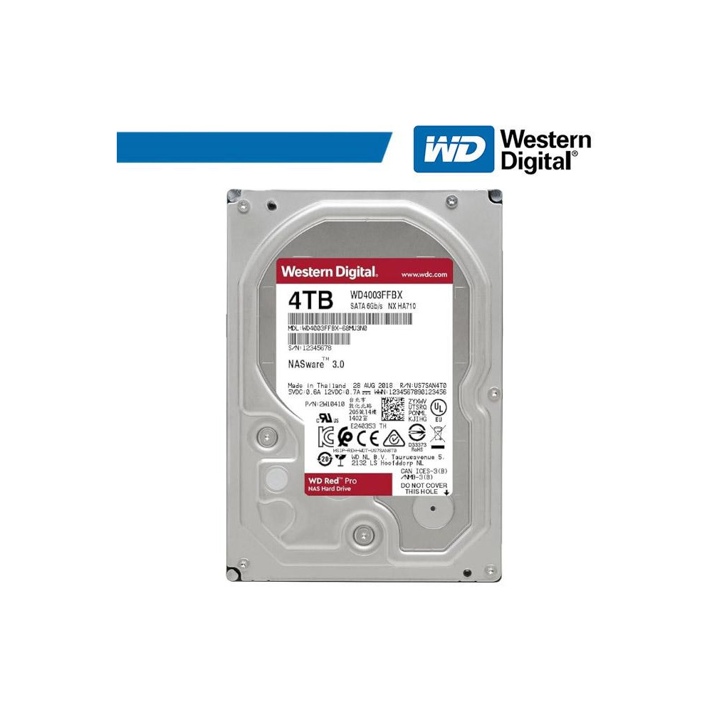 Western Digital HDD int.4TB RED - WD4003FFBX
