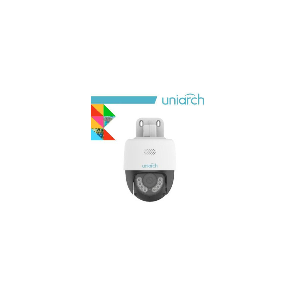 3MP Uniarch IPCamera, Pan Tilt, 360 gradi, Audio, Dual Light Varifocale