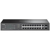 Omada 20-Port Gigabit Easy Managed Switch with 16-Port PoE+