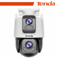 Tenda Telecamera Wi-Fi Outdoor P&T 6MP Dual-Lens, Wi-Fi 6, Full Color | RH9-WCA