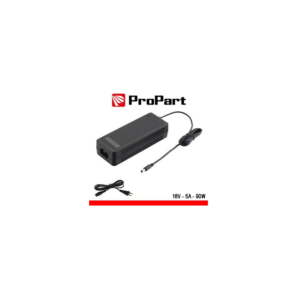 Alimentatore Switching tensione costante 18Vdc 5A (90W)
