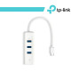 TP-Link Adattatore da USB Type-C a Gigabit Ethernet con 3 porte USB - UE330C