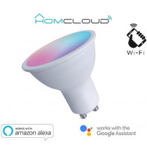 Faretto GU10 ad incasso Wi-FI RGB+BIANCO CALDO dimmerabile