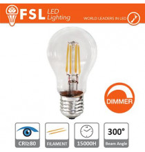 Lampada Filamento Goccia - 7W 2700K E27 800LM Dimmerabile