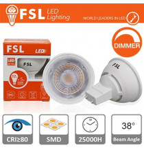 GU10 Lampadina LED - 6,5W 4000K 510LM 38° CRI80 Dimmerabile