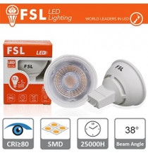 GU10 Lampadina LED - 6W 3000K 500LM 38° CRI80