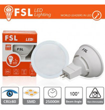 MR16 Lampadina LED - 6W 3000K 500LM 100º CRI80 DC 12V