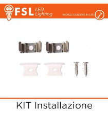 KIT Installazione per Profilo ad Incasso