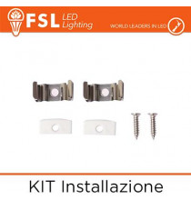 KIT Installazione per Profilo a U