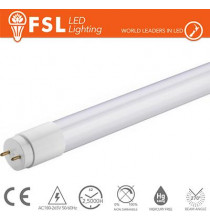 T8 LED Tubo Vetro - 9W 700LM 4000K G13 Size:28X602mm