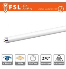 T5 LED Tubo Vetro - 12W 1000LM 4000K G5 PF0.5 Size:870x21mm