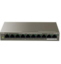 Switch 102W 8 porte PoE10/100Mbps + 2 Gb TEF1110P-8-102W