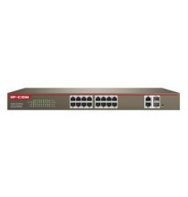 Switch managed 16 porte 100M+2 port Gigabit TP/SFP Combo PoE