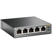 PoE switch 5 porte Gbit 4 PoE max 56W TP-Link TL-SG1005P