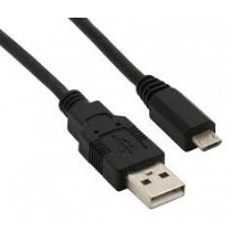 Cavo Usb 2.0 A-B Micro 1.8Mt colore nero