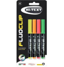 Fluoclip Evidenziatore blister 4 pezzi