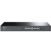 Switch Smart 16 Porte Gigabit 2 slot SFP JetStream by Omada