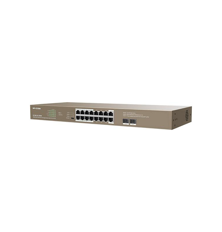 Switch Unmanaged 16GE+2 SFP a 16 porte 10/100Mbps