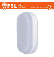 Plafoniera LED OVALE BIANCA 15W 3000K 55*100*200 IP54 