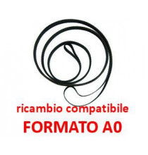 Cinghia di ricambio per Plotter HP T1100 - T2100 - Z2100 - T610 - T620  - Z3100 - Z3200 formato  A1 