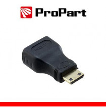 Adattatore Spina HDMI Mini(tipo C)–Presa HDMI(19PIN) dorato