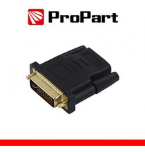 Adattatore Spina DVI Dual Link(24+1)-Presa HDMI(19PIN) dorat