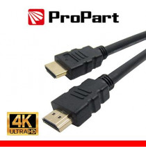 Cavo HDMI 2.0 High Speed 4K 3D con Ethernet 0.5m SP-SP NERO