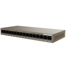 Switch Ethernet 16 Porte 10/100/1000 Base-T - TEG1016M