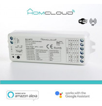 Ricevitore DIM 12/24V DC, 5CH*3A, Wi-Fi+RF2.4G RGB+CCT