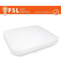 Plafoniera Quadrata LED IP20 25W 5700K 33x6,8cm