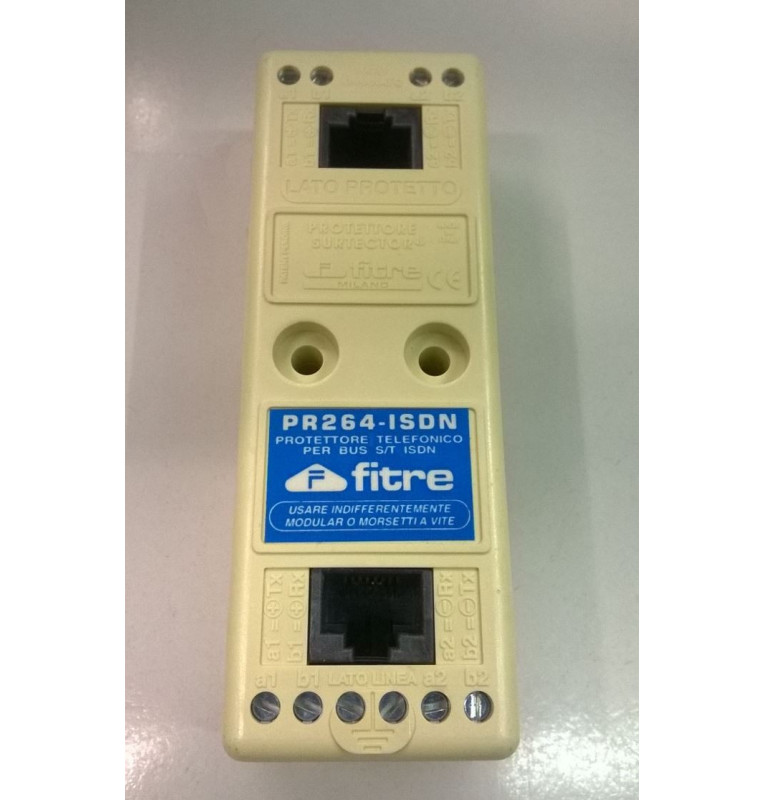 Modulo di protezione da scariche atmosferiche FITRE per 1 LINEA ISDN