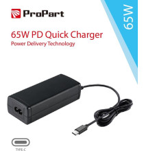 Alimentatore Type C 65W Quick charge PD desktop