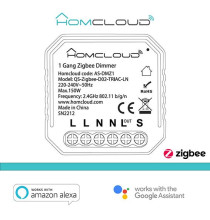 Modulo Dimmer 1CH Zigbee da incasso