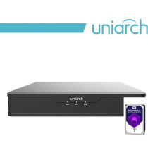 XVR Uniarch 4 Canali 5 in 1, 4 MP@30fps, HDD 1TB incluso